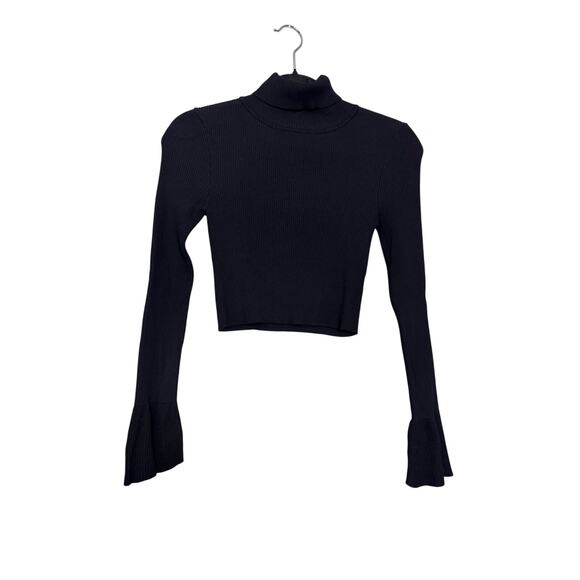Kittenish Long Sleeve Ribbed Turtle Neck - Picture 1 of 4